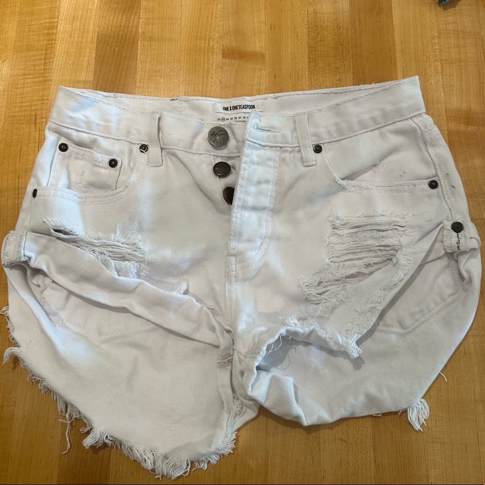 White One teaspoon bandits size 23
